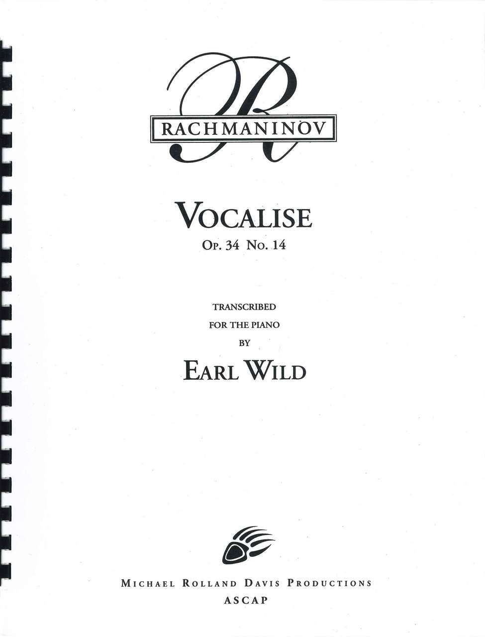 Rachmaninoff, Vocalise (Wild) (Michael Rolland Davis)
