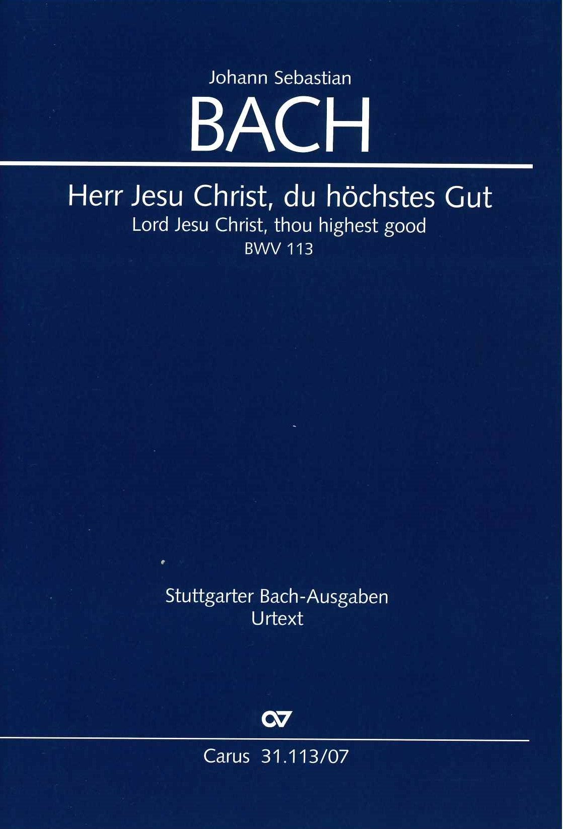 Bach, Cantata No.113 (Carus)