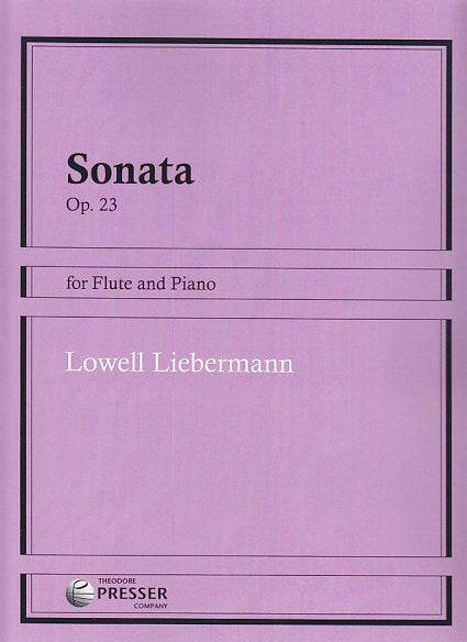 Liebermann, Sonata op. 23 (Presser)
