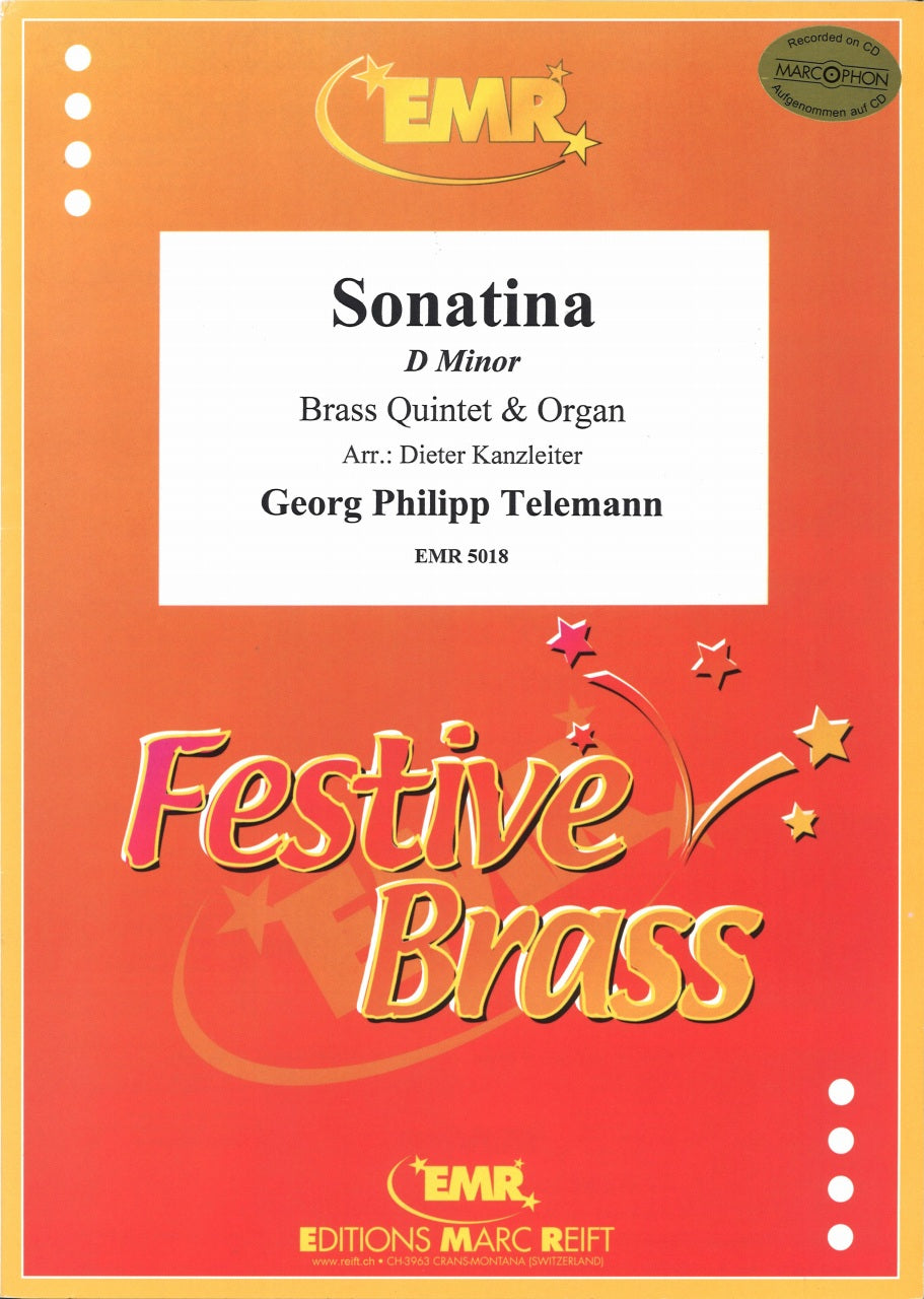 Telemann, Sonatina in d min. (Quintet) (Reift)