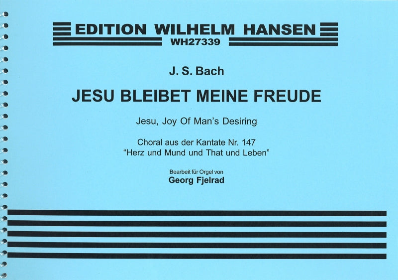 Bach, Jesu bleibet meine Freunde(Fjelrad (W.Hansen)