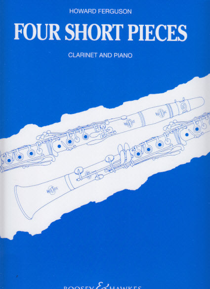 Ferguson, 4 Short Pieces (Cl,Pf) (Boosey)