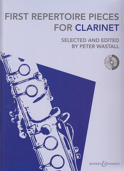 First Repertoire Pieces (Cl,Pf: +CD) (Boosey)