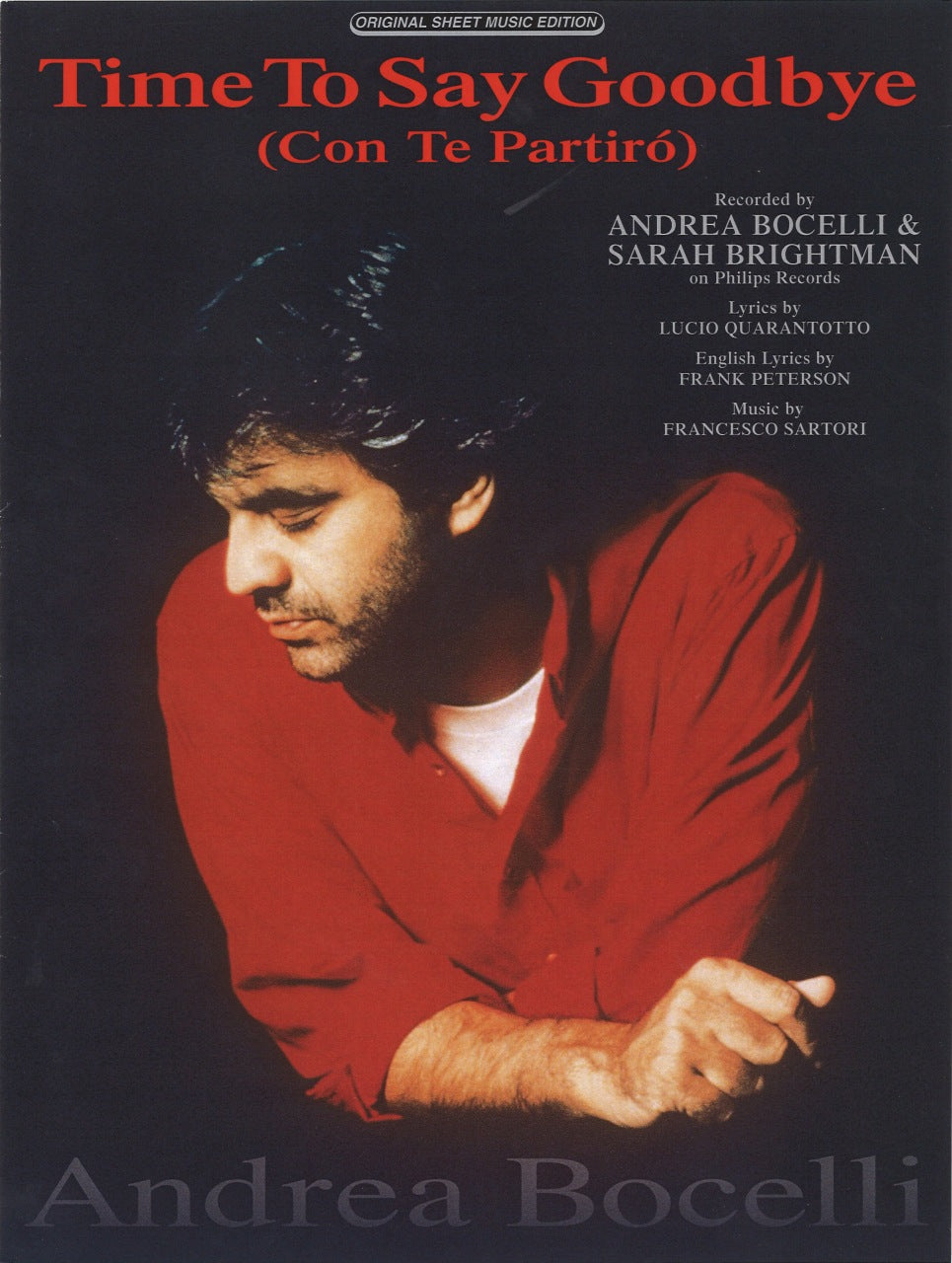 Sartori, Time to Say Goodbye (Warner Bros.)