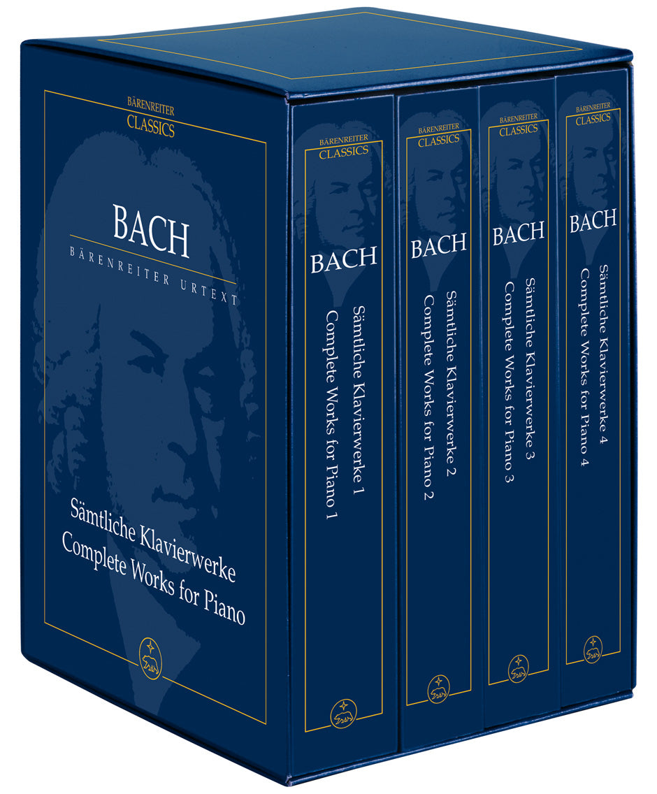Bach, Samtliche Klavierwerke (4-vol.Set) (Barenreiter)