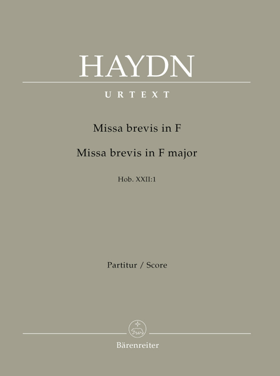 Haydn, Missa brevis Hob. 22/1 (Barenreiter)