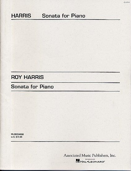 Harris, Sonata op. 1 (AMP)