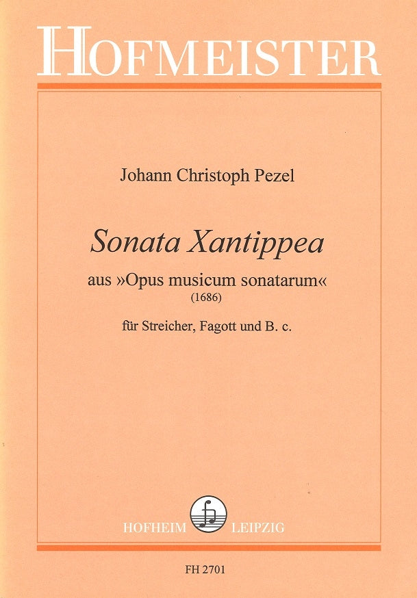 Pezel, Sonata Xantippea (Hofmeister)