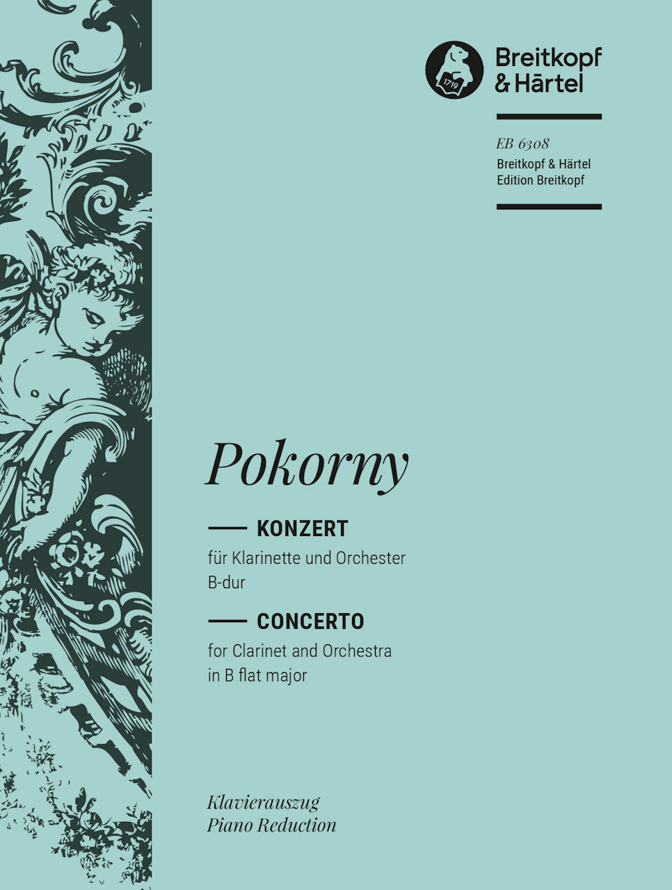 Pokorny, Concerto in Bb (BbCl,Pf) (Breitkopf)