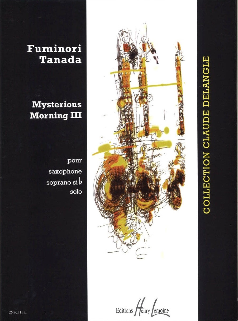 Tanada, Mysterious Morning 3 (SSax Solo) (Lemoine)