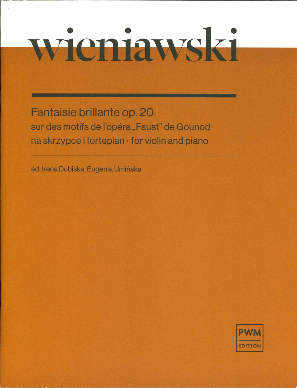 Wieniawski, Fantaisie brillante op. 20 (PWM)