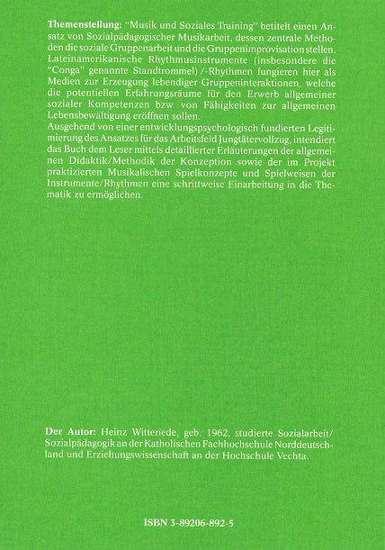 Witteriede, Musik und soziales Training (Blaue Eule)