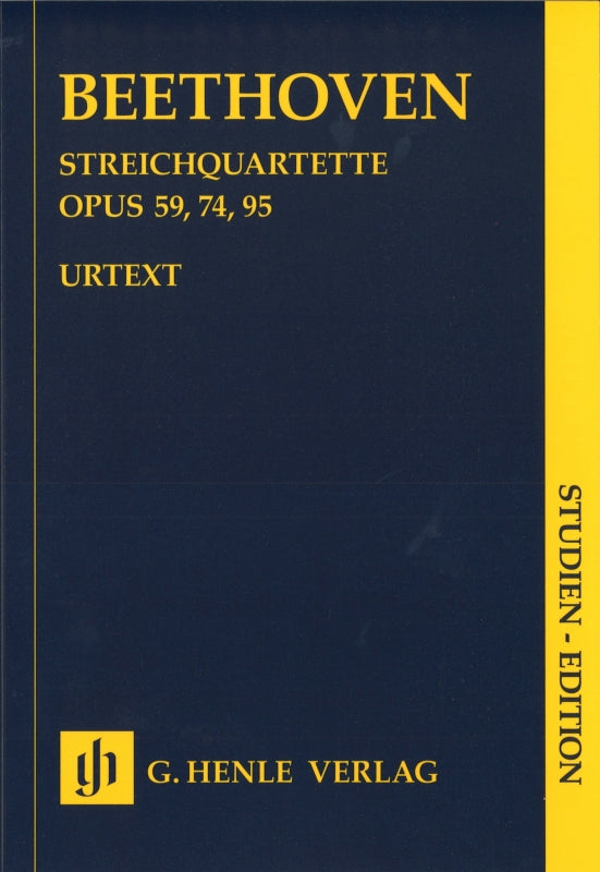 Beethoven, String Quartets op. 59-95 (Henle)