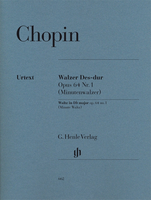 Chopin, Walzer op. 64/1 in Db 'Minuten' (Henle)