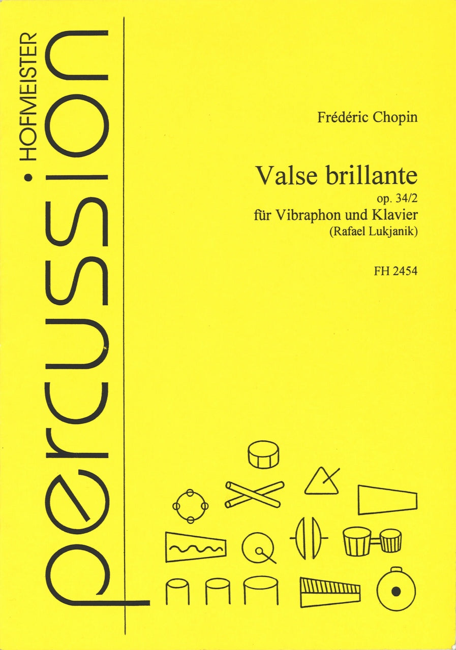 Chopin, Valse brillante op.34/2(Vibr,Pf) (Hofmeister)