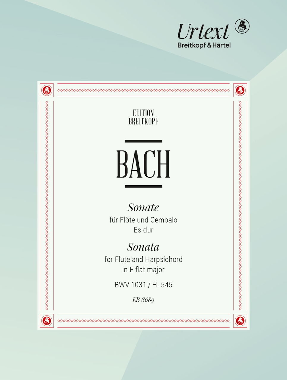 Bach, Sonata BWV 1031 in Eb (Fl,Bc) (Breitkopf)