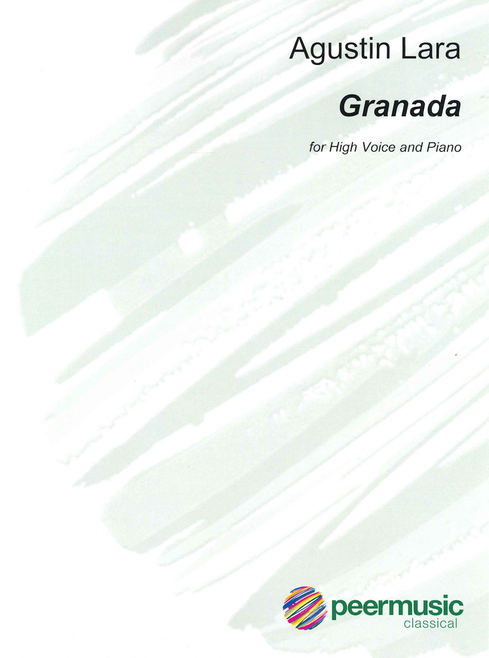 Lara, Granada (in D) (High Voice,Pf) (Peermusic)