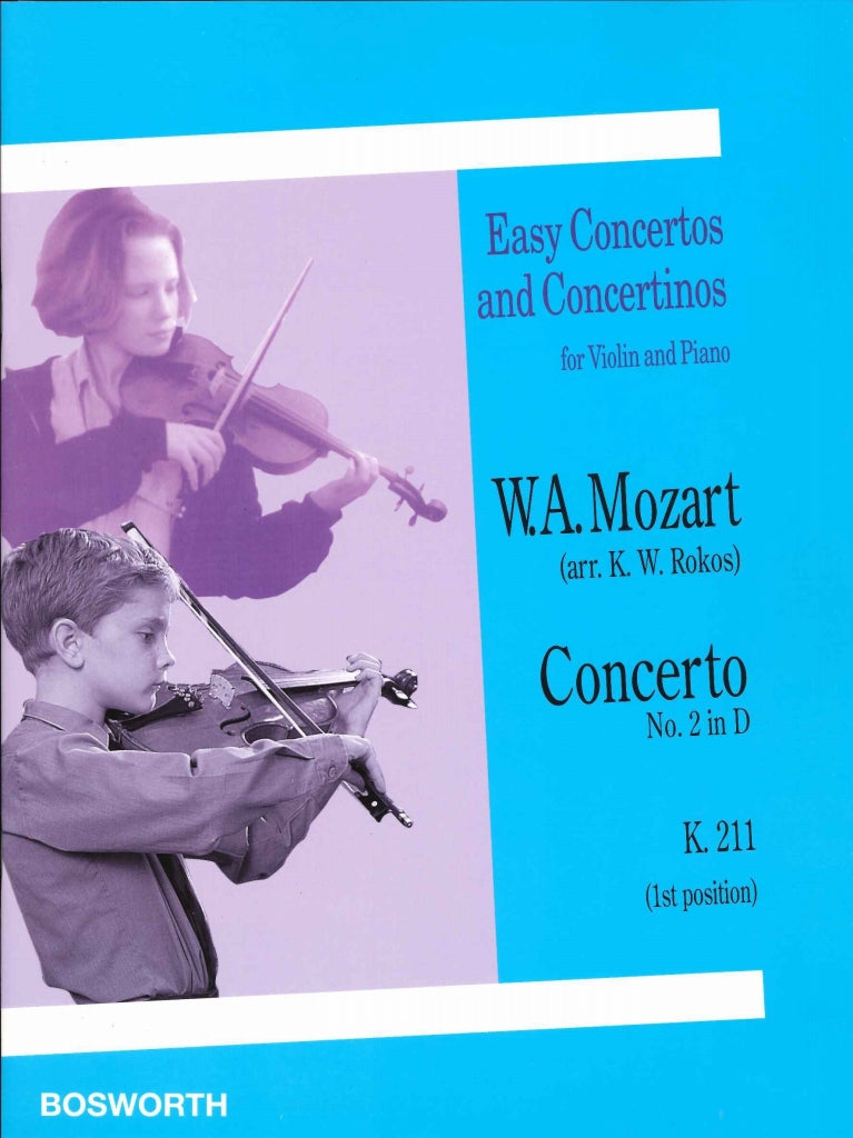 Mozart, Concerto KV 211 (No. 2) 1st Pos (Bosworth)