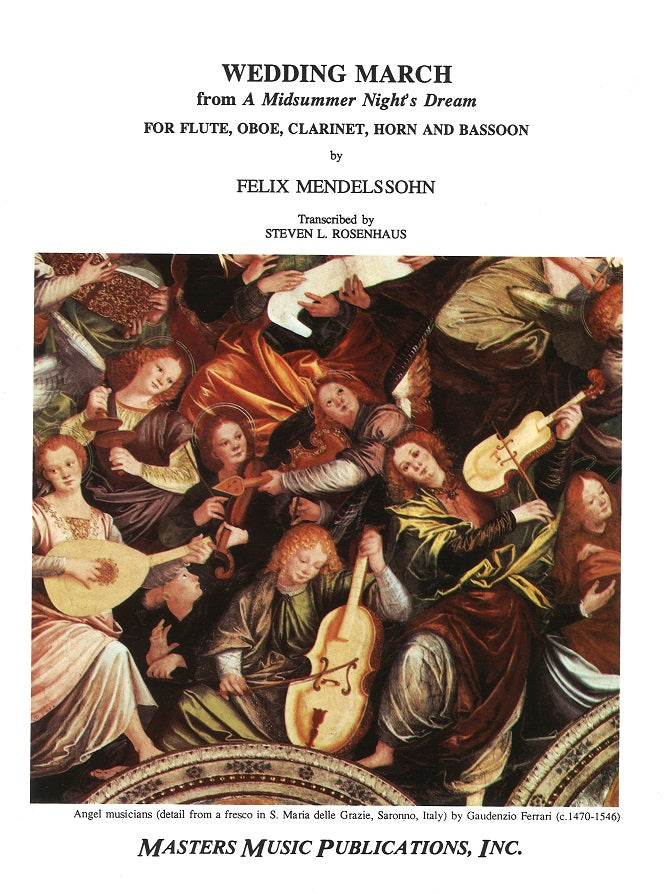 Mendelssohn, Wedding March (Quintet) (Masters Music)