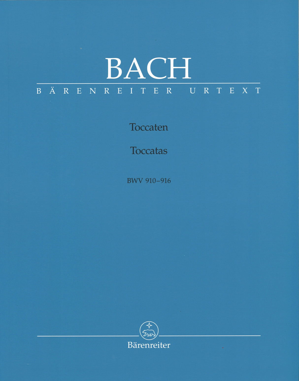 Bach, Toccaten BWV 910-916 (Wollny) (Barenreiter)