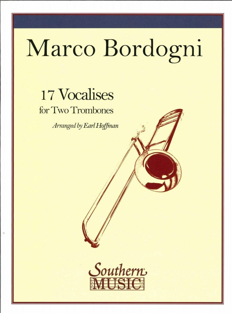 Bordogni, 17 Vocalises (2Tbn) (Southern)