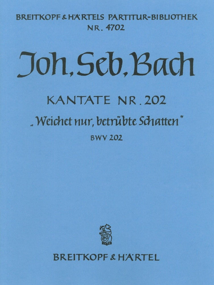 Bach, Kantate Nr.202 (Breitkopf)