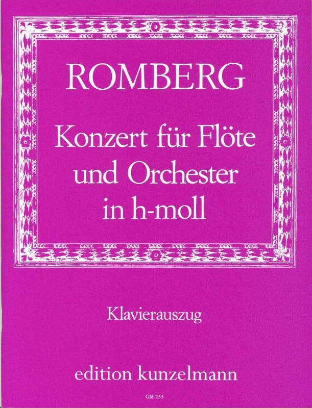 Romberg, Concerto op. 30(17) in b min. (Kunzelmann)