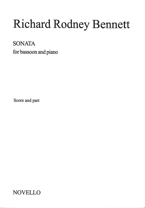 Bennett, Sonata (1992) (Bn,Pf) (Novello)