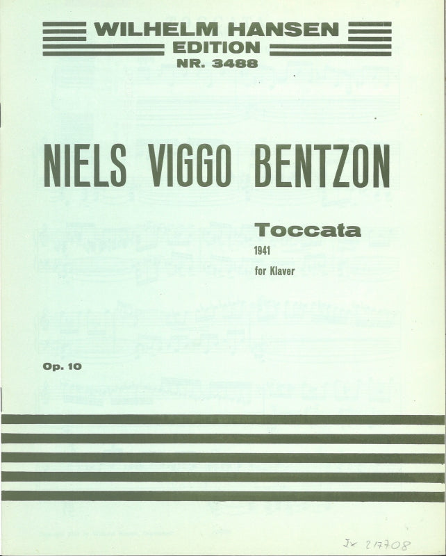 Bentzon, Toccata op. 10 (W.Hansen)