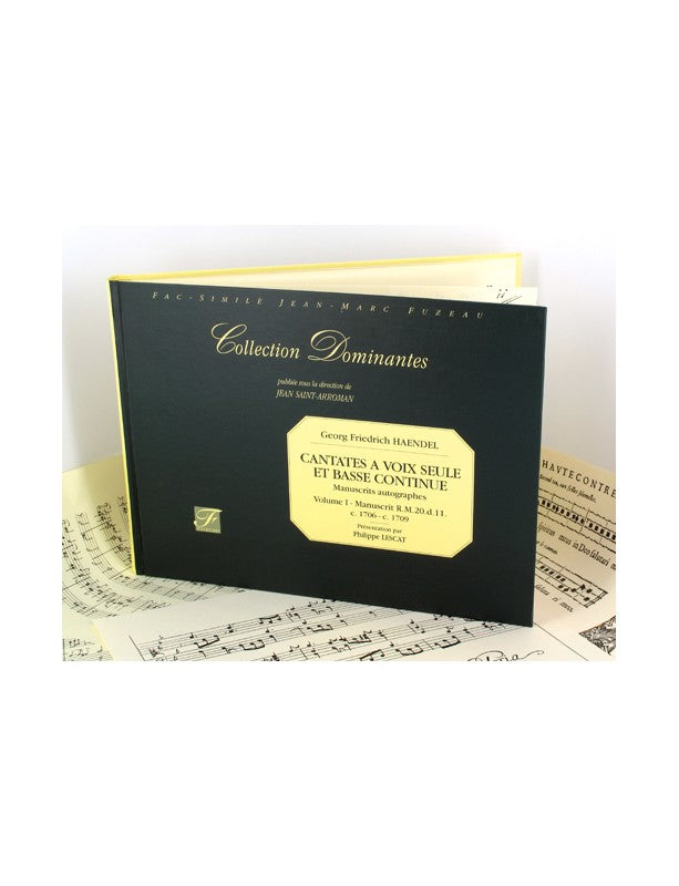 Handel, Cantates a voix seule, 1 (Fuzeau)