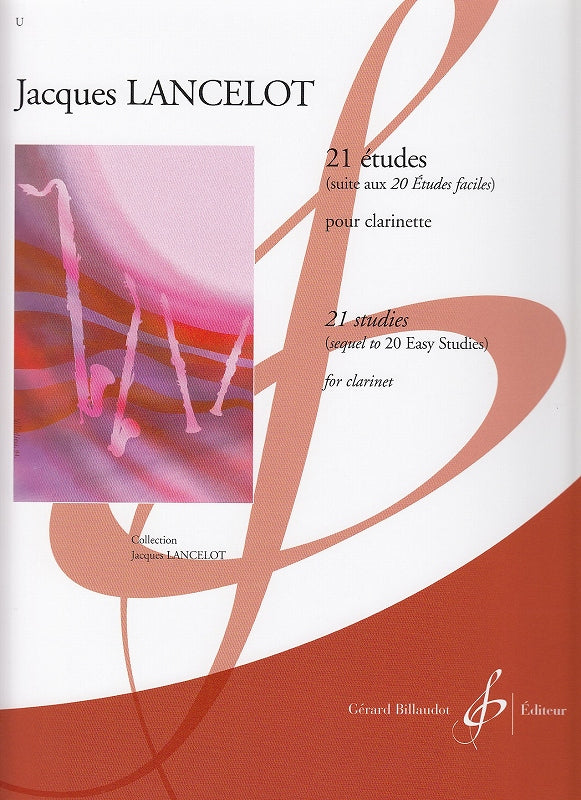 Lancelot, 21 Etudes, suite aux 20 etudes (Billaudot)