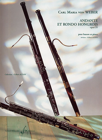 Weber, Andante & Rondo hongrois (Audin) (Billaudot)