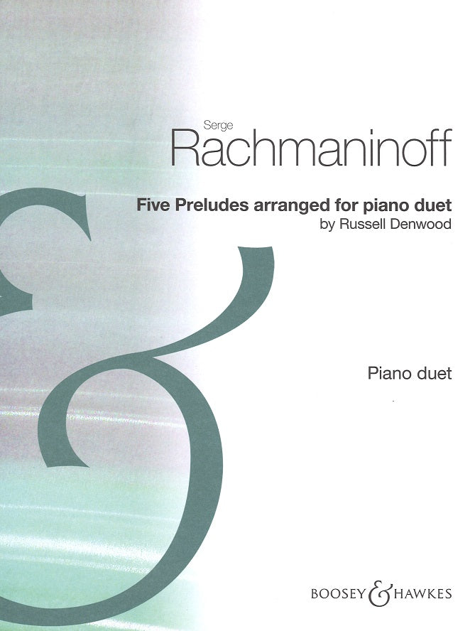 Rachmaninoff, 5 Preludes (Boosey)