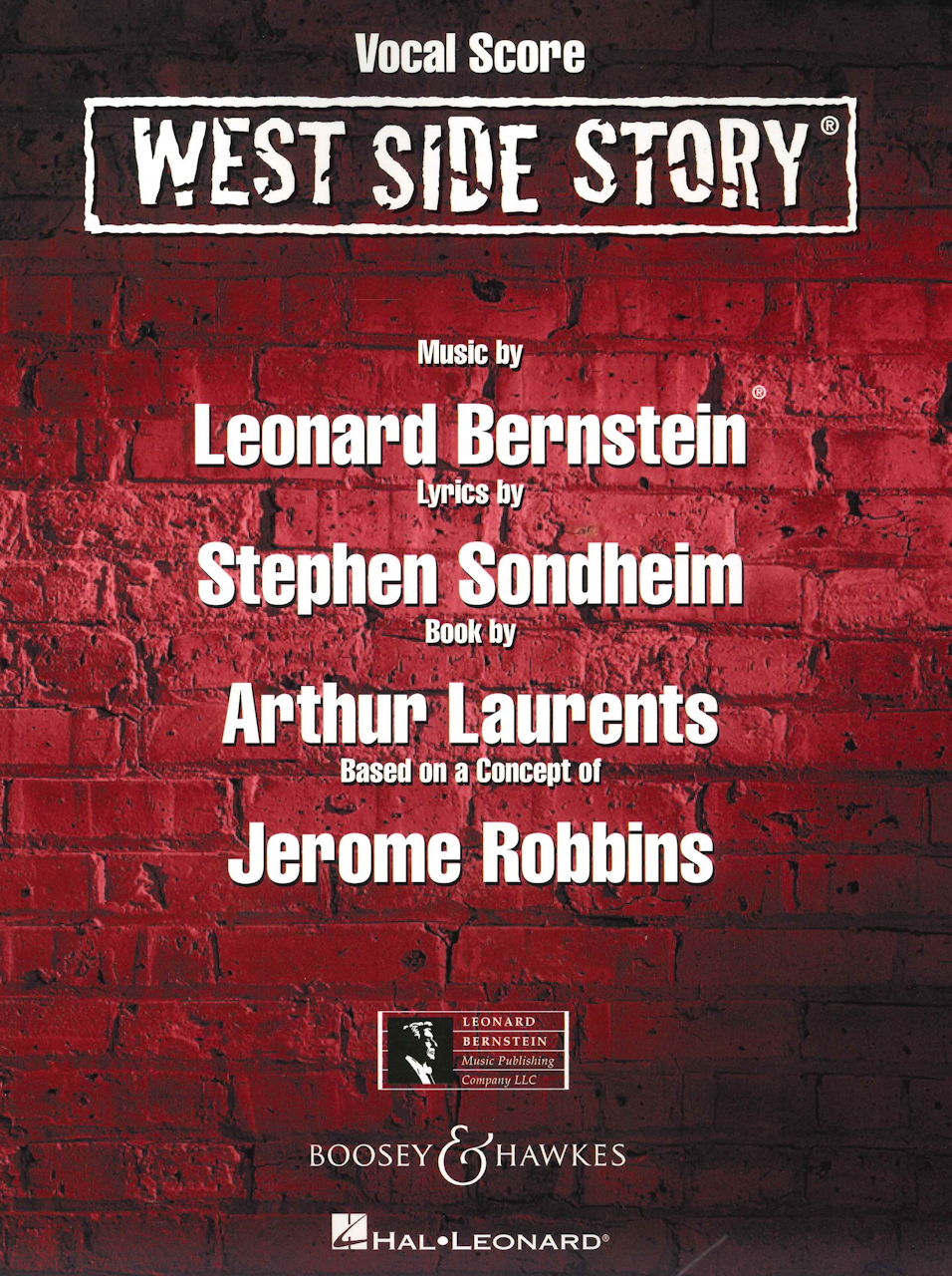 Bernstein, West Side Story: Vocal Score (Boosey)