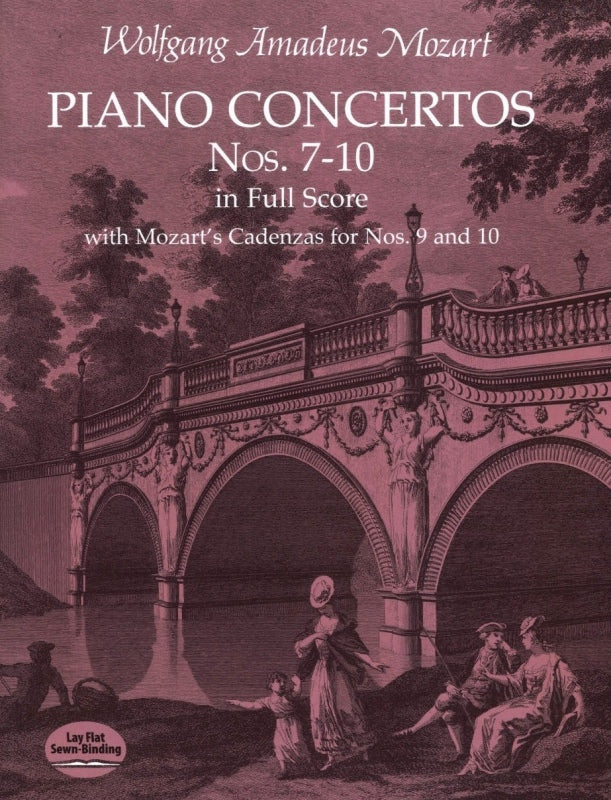 Mozart, Concerto for Piano No. 7-10 (Dover)