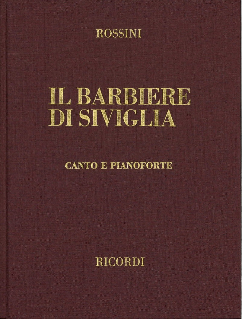 Rossini, Barbiere di Siviglia (cloth) (Ricordi)