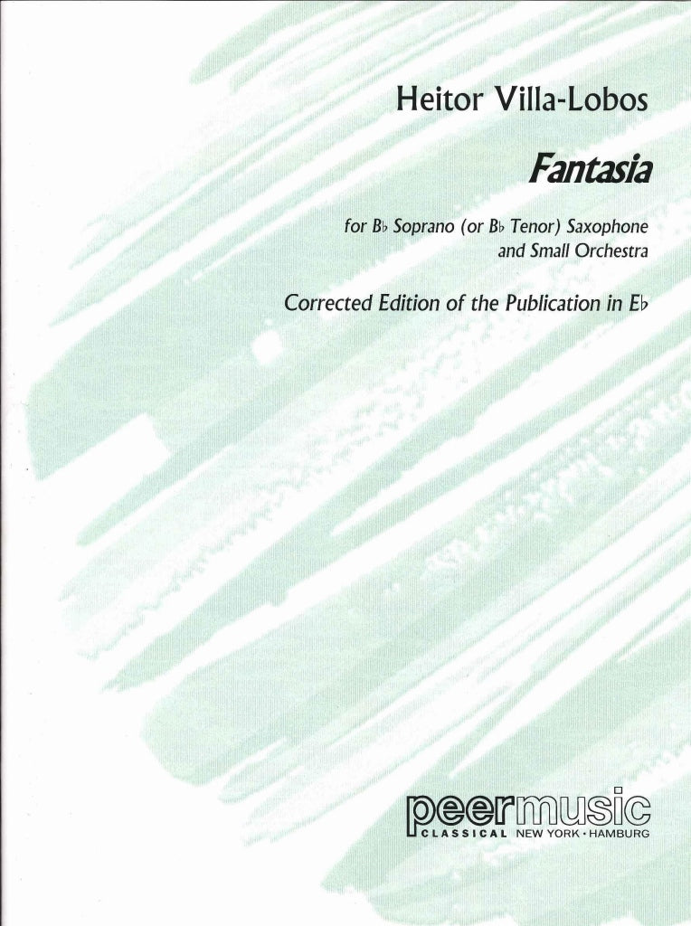Villa-Lobos, Fantasia (S.Sax,Orch) (Peermusic)