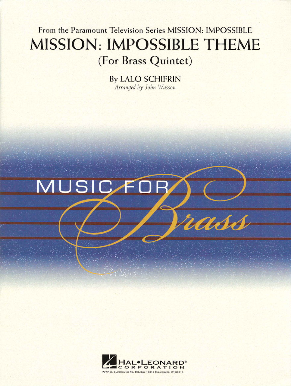 Mission: Impossible, Theme (Quintet) (Hal Leonard)
