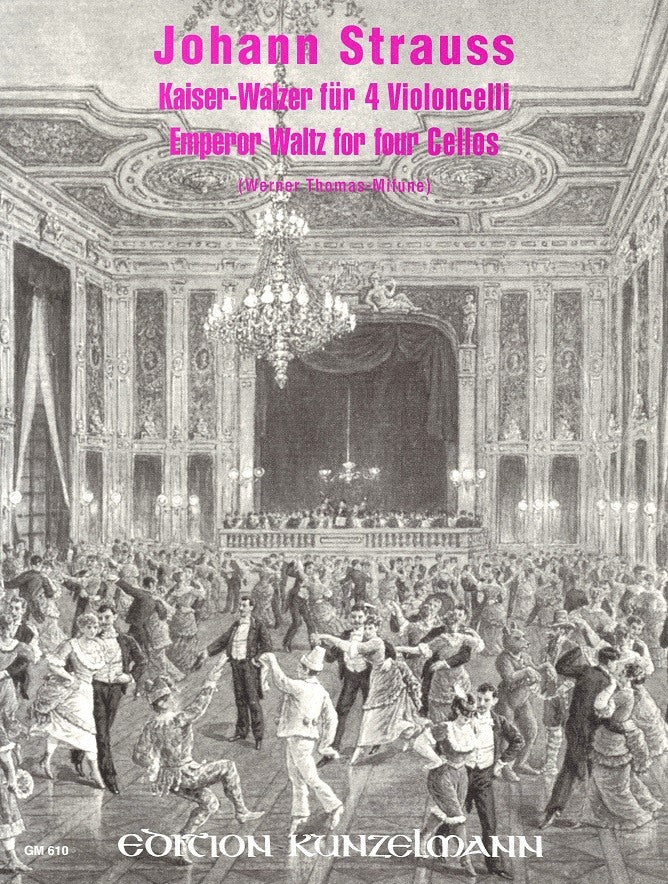 Strauss,J., Kaiser-Walzer op. 437 (4Vc) (Kunzelmann)