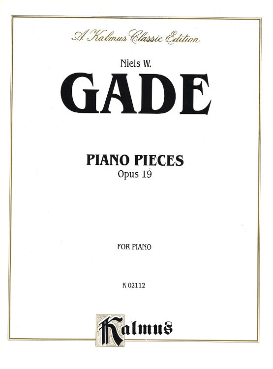 Gade, Piano Pieces op.19 (CPP/Belwin)