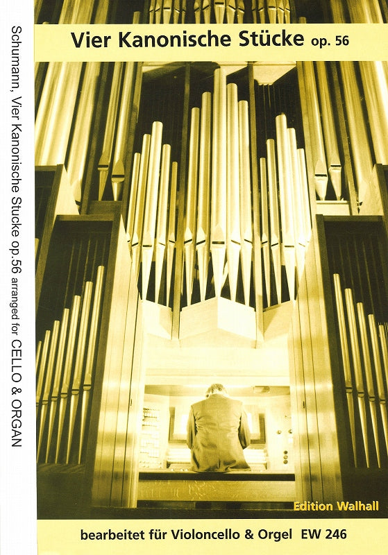Schumann, Kanonische Stucke (Vc,Org) (Walhall)