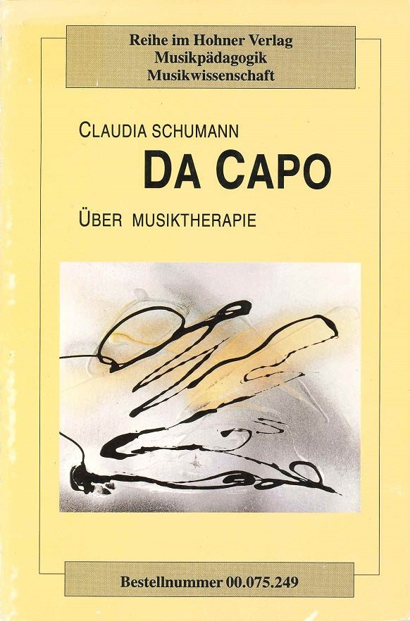 Schumann, Da Capo: uber Musiktherapie (Hohner)