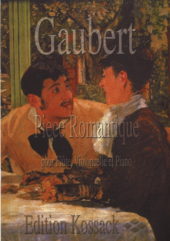 Gaubert, Piece romantique (Fl,Vc,Pf) (Kossack)