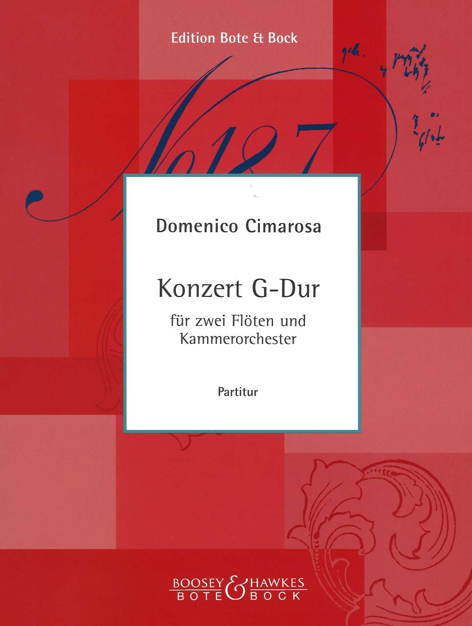 Cimarosa, Concerto in G (Score) (Bote & Bock)