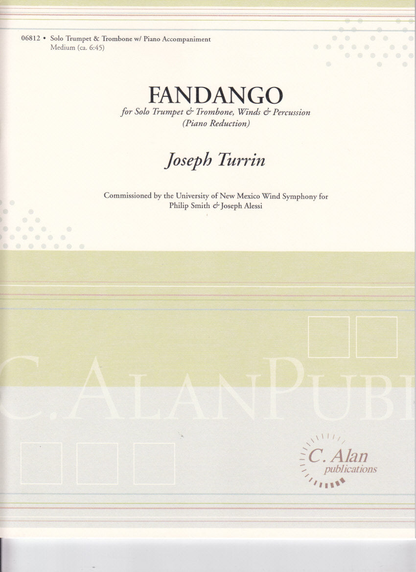 Turrin, Fandango (Trp,Tbn,Pf) (C.Alan)