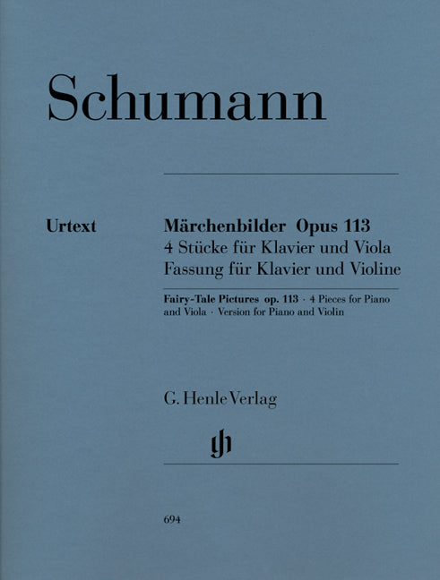 Schumann, Marchenbilder op. 113 (Henle)