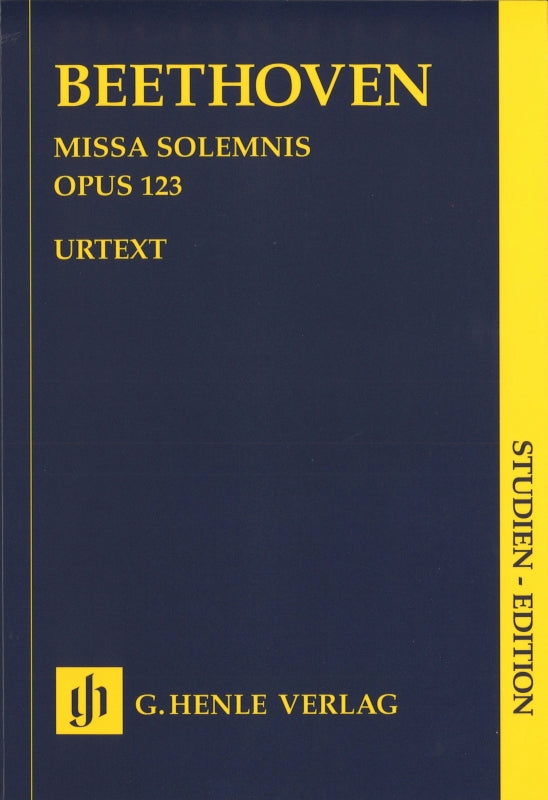 Beethoven, Missa solemnis, op. 123 (Henle)