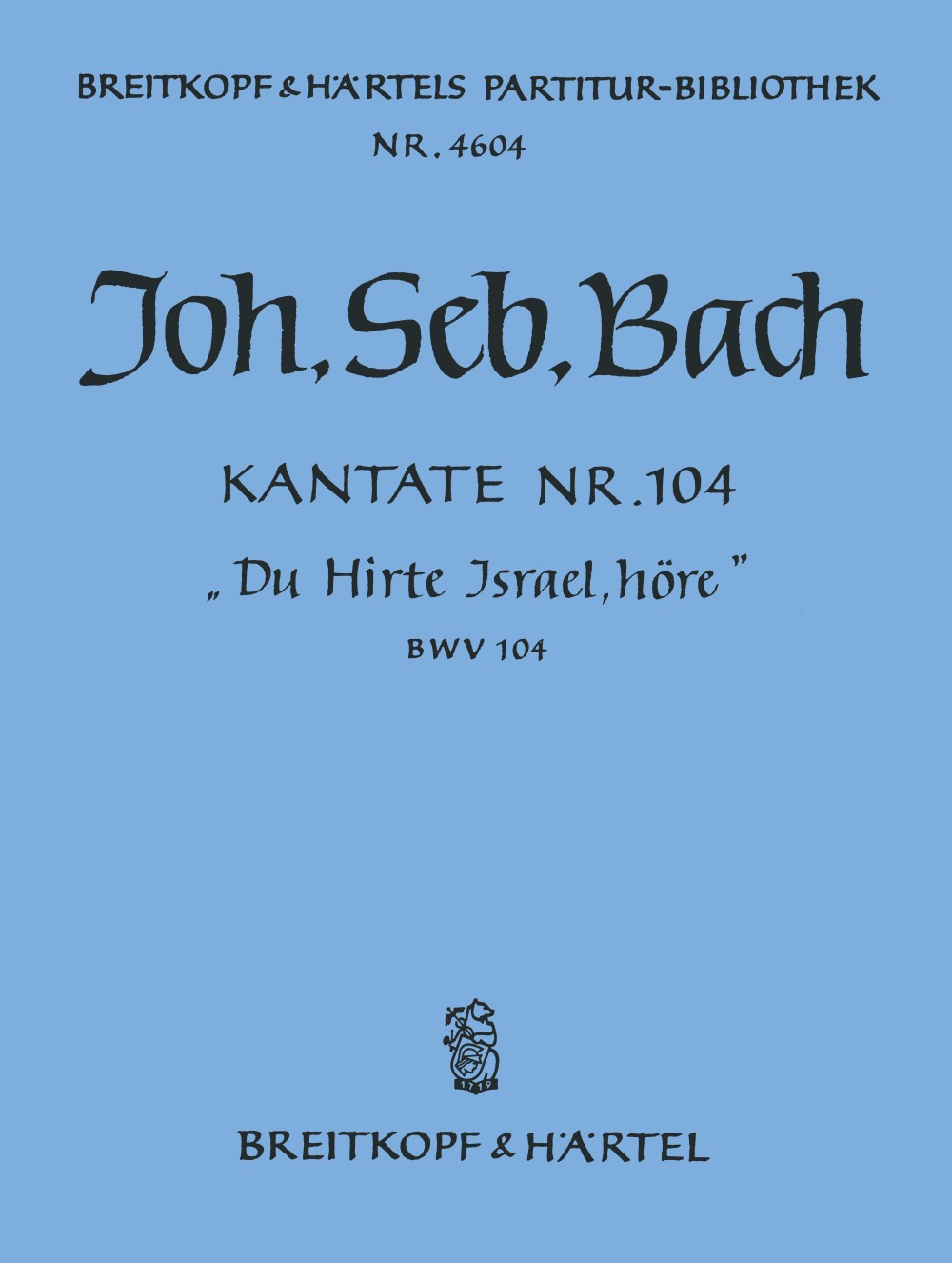 Bach, Kantate Nr.104 (Breitkopf)
