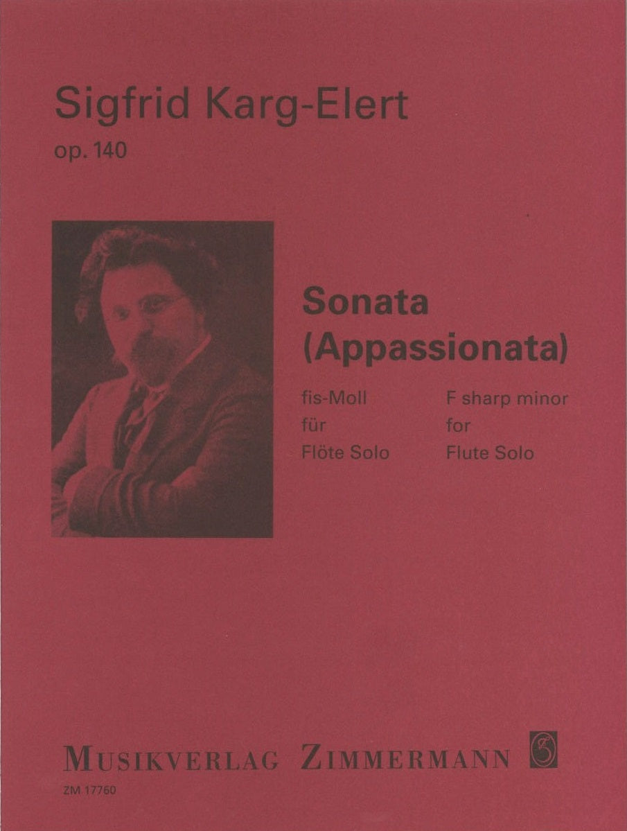 Karg-Elert, Sonata appassionata op. 140 (Zimmermann)