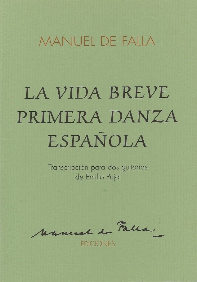 Falla, Danza espanola No.1 (2Guit) (Falla Ediciones)